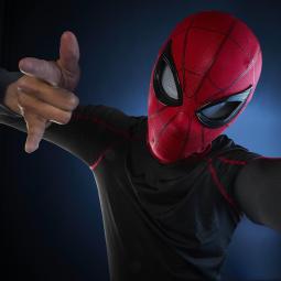 Réplica máscara spider - man home coming hasbro marvel studios