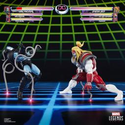 Figura hasbro marvel legends series gamerverse war machine vs omega red