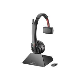 Auriculares poly savi 8210 - m inalambrico negro