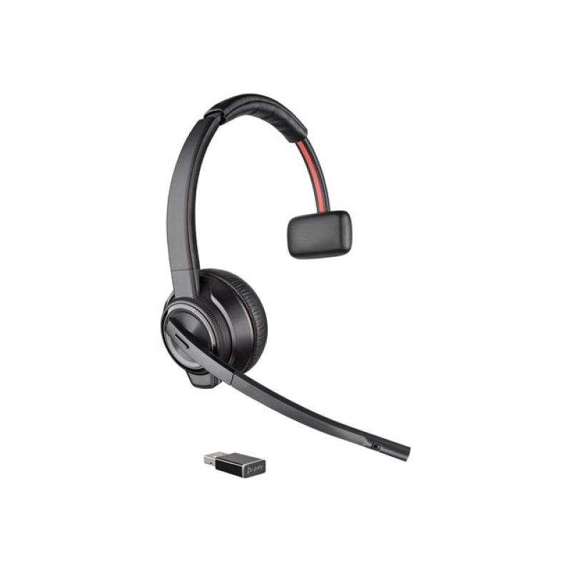 Auriculares poly savi 8210 - m inalambrico negro