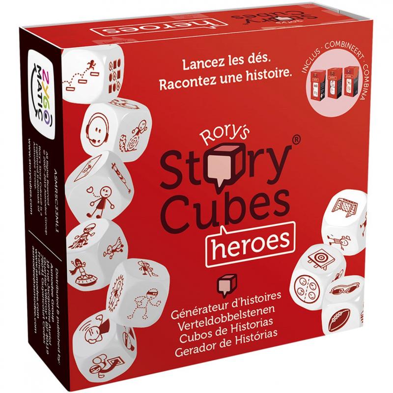 Juego de mesa asmodee story cubes heroes pegi 8 - Imagen 1