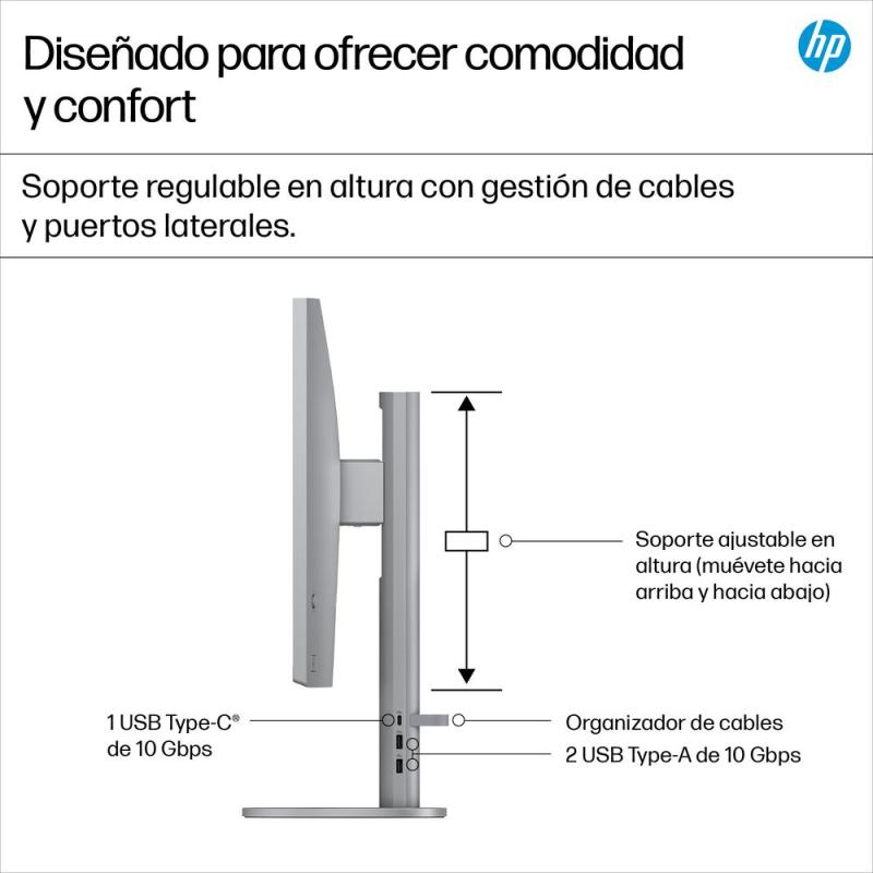 Ordenador all in one hp 27 - cs1008ns u5 - 266v - 16gb - ssd 1tb - 27 pulgadas fhd - w11h