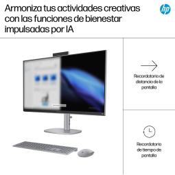 Ordenador all in one hp 27 - cs1008ns u5 - 266v - 16gb - ssd 1tb - 27 pulgadas fhd - w11h