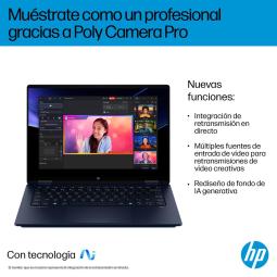 Portatil hp 14 - fm0010ns u7 - 258v 32gb ssd 1tb 14 pulgadas