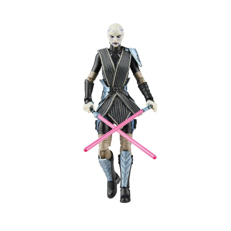 Figura hasbro star wars the black series the clone wars asajj ventress (bounty hunter)