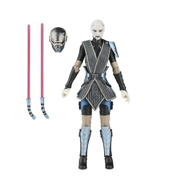 Figura hasbro star wars the black series the clone wars asajj ventress (bounty hunter)