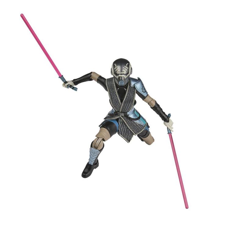 Figura hasbro star wars the black series the clone wars asajj ventress (bounty hunter)