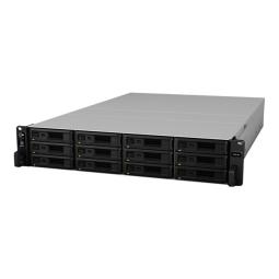 Servidor nas synology rs3618xs 8gb 12 bahias 2u rack gigabit ethernet