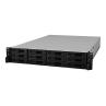 Servidor nas synology rs3618xs 8gb 12 bahias 2u rack gigabit ethernet