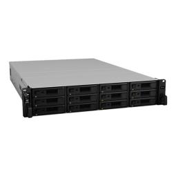 Servidor nas synology rs3618xs 8gb 12 bahias 2u rack gigabit ethernet