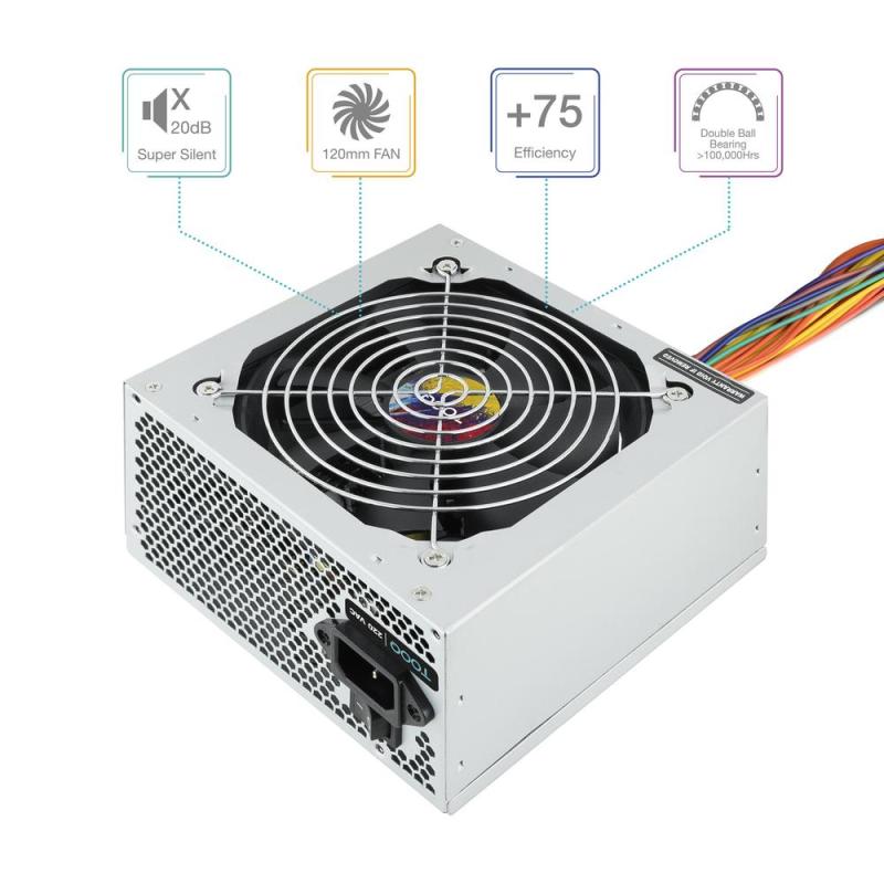 Fuente alimentacion tooq tqapolo - 550sp atx 550w