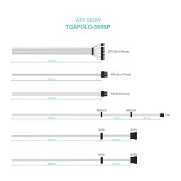 Fuente alimentacion tooq tqapolo - 550sp atx 550w