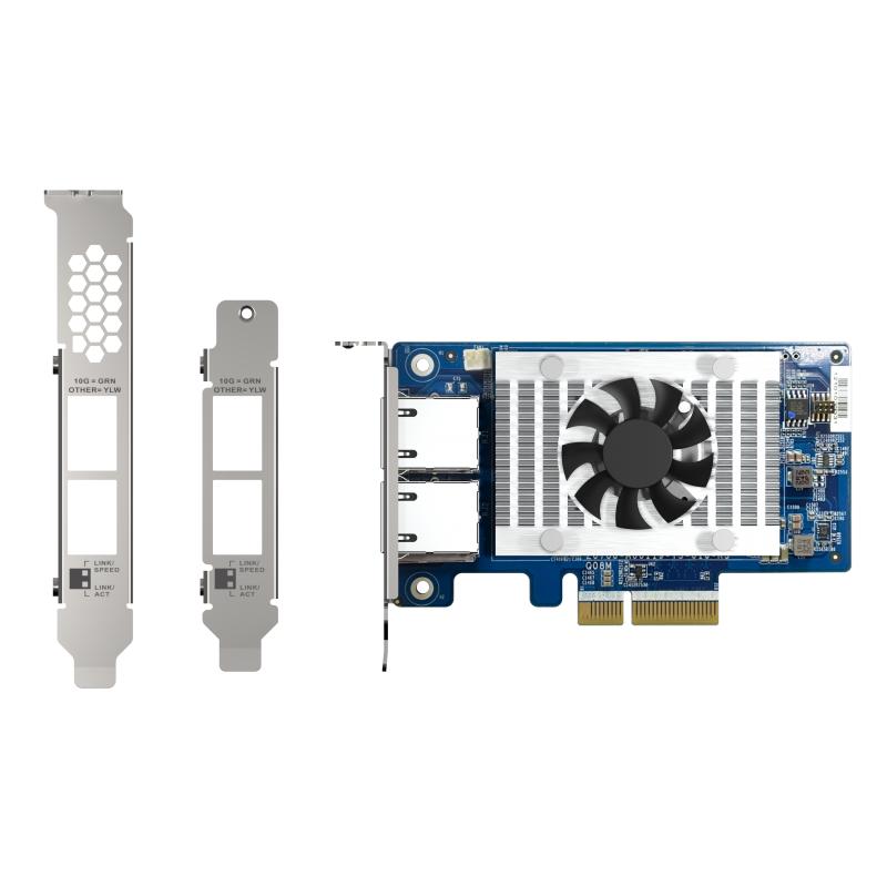 Tarjeta de red qnap qxg - 10g2t - x710 2x rj45