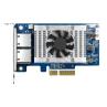 Tarjeta de red qnap qxg - 10g2t - x710 2x rj45