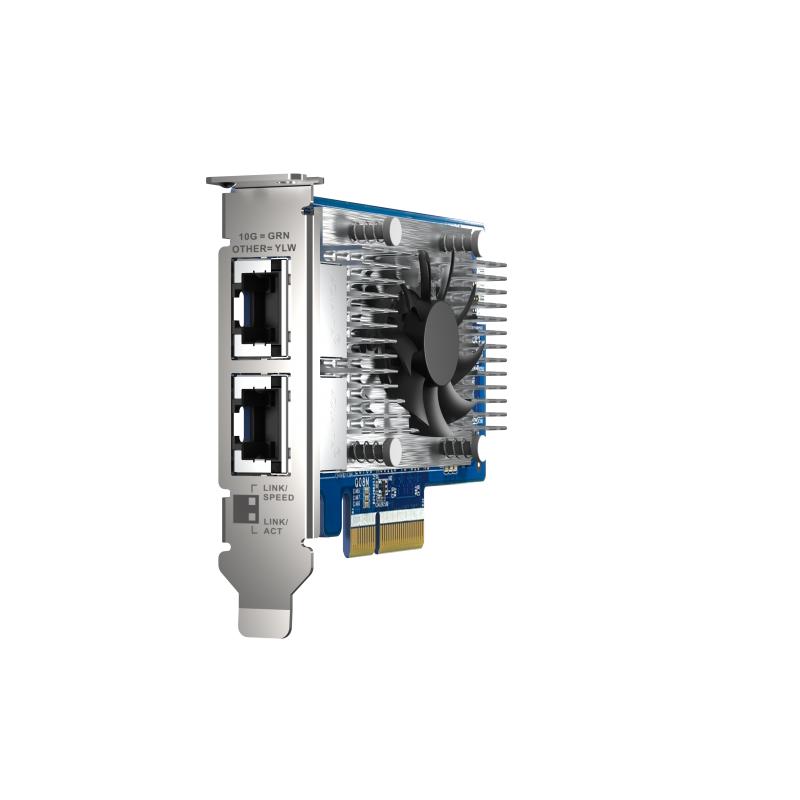 Tarjeta de red qnap qxg - 10g2t - x710 2x rj45