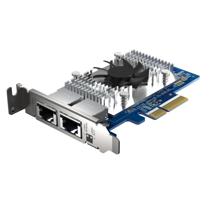 Tarjeta de red qnap qxg - 10g2t - x710 2x rj45
