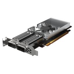 Tarjeta de red qnap qxg - 100g2sf - e810 2x qsfp28