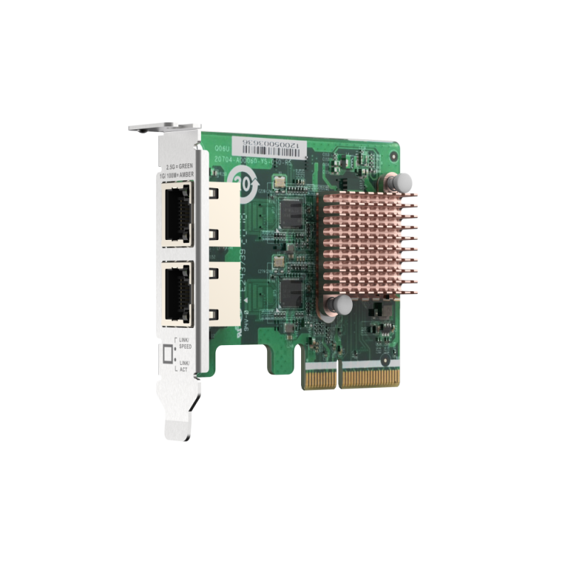 Tarjeta de red qnap qxg - 2g2t - i225 2x rj45