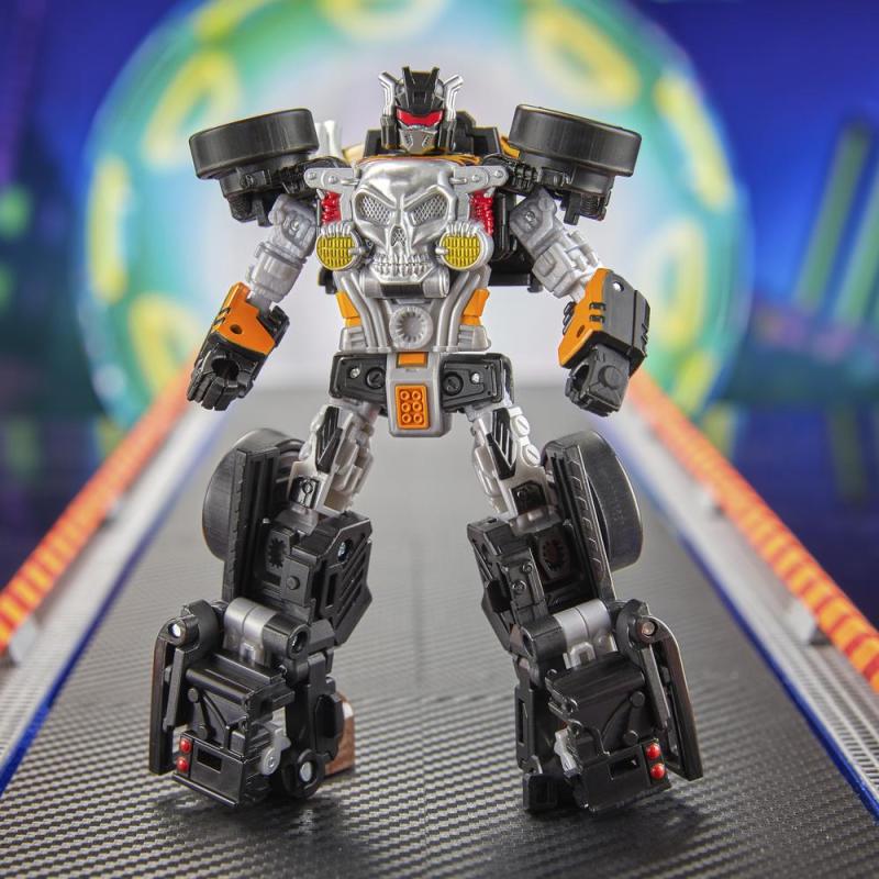 Coche hot wheels transformers bone shaker