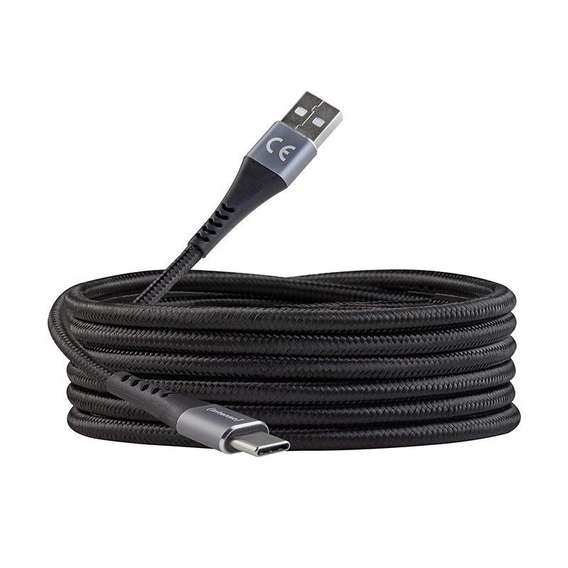Cable usb tipo c a usb tipo a intenso 1.5m - macho - macho - negro