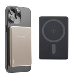 Powerbank intenso mw5000 magsafe champan magnetico