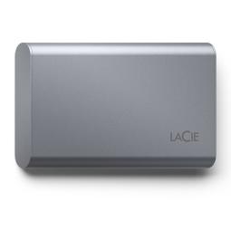 Disco duro externo lacie mobile secure 1tb usb tipo c gris