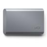 Disco duro externo lacie mobile secure 1tb usb tipo c gris