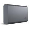 Disco duro externo lacie mobile secure 1tb usb tipo c gris