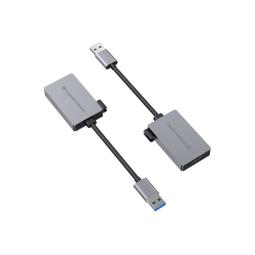 Adaptador usb 3.0 a hdmi conceptronic 16cm - macho - hembra