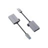 Adaptador usb 3.0 a hdmi conceptronic 16cm - macho - hembra