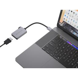 Adaptador usb 3.0 a hdmi conceptronic 16cm - macho - hembra