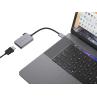 Adaptador usb 3.0 a hdmi conceptronic 16cm - macho - hembra