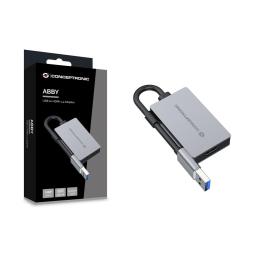 Adaptador usb 3.0 a hdmi conceptronic 16cm - macho - hembra