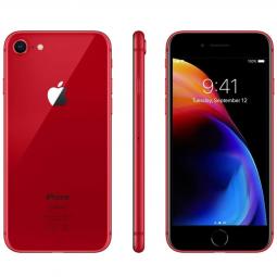 Telefono movil smartphone reware apple iphone 8 64gb red - 4.7pulgadas - lector huella - reacondicionado - refurbish - grado a+ 