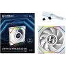 Ventilador caja lian li uni fan sl inalambrico argb 120mm blanco