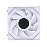 Ventilador caja lian li uni fan sl inalambrico argb 120mm blanco
