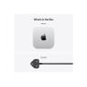 Ordenador apple mac mini silver m4 chip m4 10c 24gb ssd 512gb