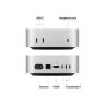 Ordenador apple mac mini silver m4 chip m4 10c 24gb ssd 512gb