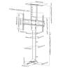 Soporte de suelo motorizado equip vesa hasta 65 pulgadas 600x400mm max 50kg