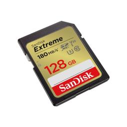 Tarjeta memoria secure digital sdxc 128gb sandisk extreme clase 10 uhs - i u3