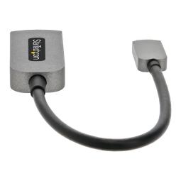 Adaptador usb tipo c a hdmi 4k uhd startech 13cm - macho - hembra - gris