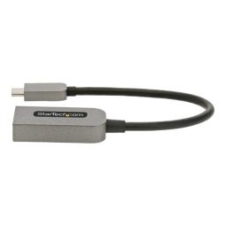 Adaptador usb tipo c a hdmi 4k uhd startech 13cm - macho - hembra - gris