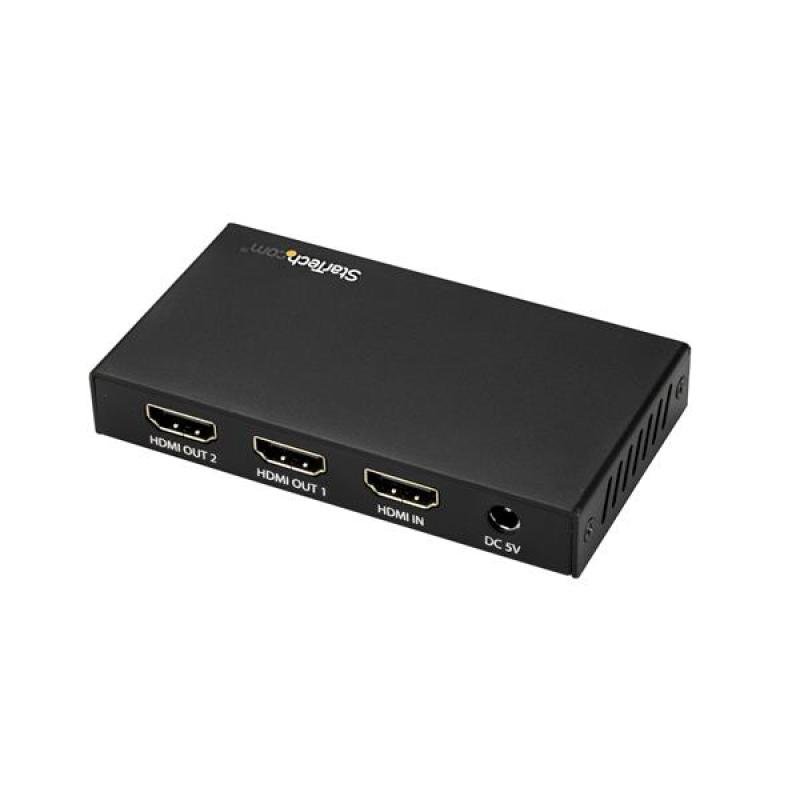 Splitter hdmi 4k startech st122hd202 2 puertos