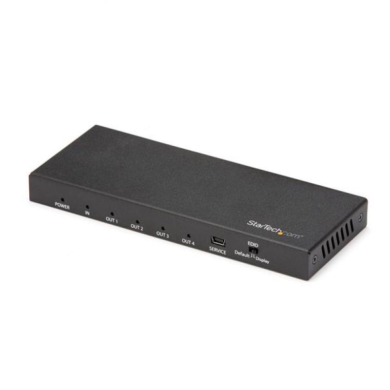 Splitter hdmi 4k startech st124hd202 4 puertos