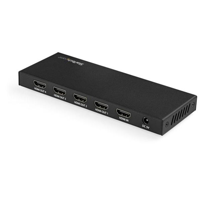 Splitter hdmi 4k startech st124hd202 4 puertos