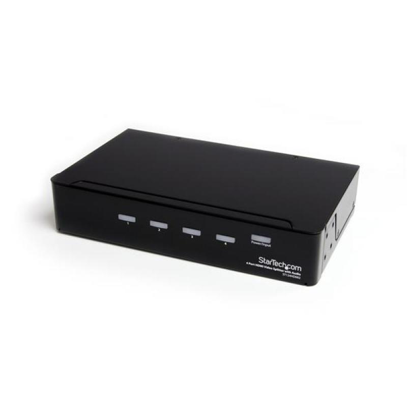 Splitter hdmi startech st124hdmi2 10 puertos