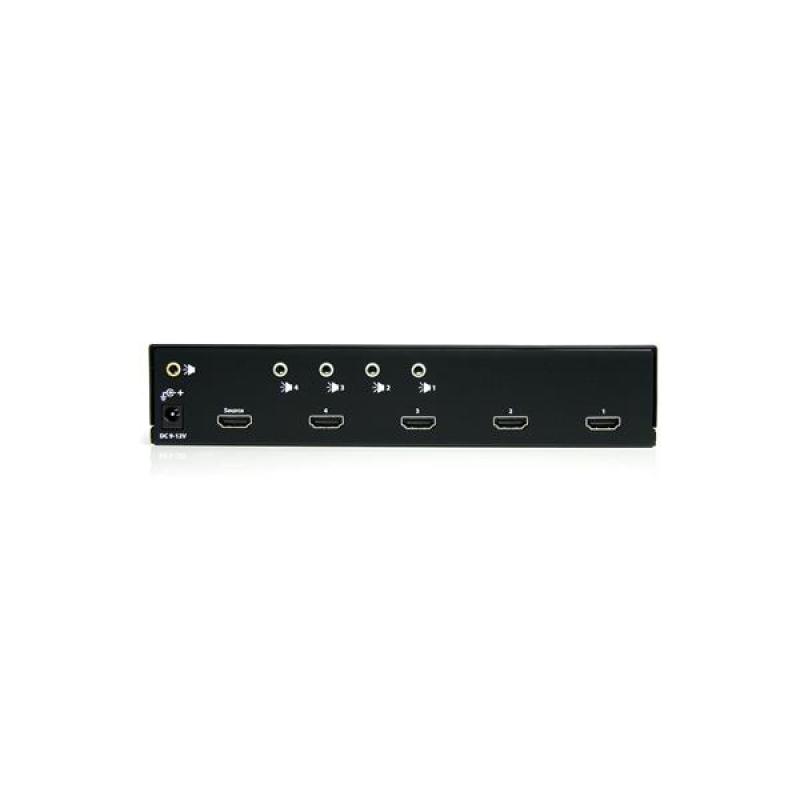 Splitter hdmi startech st124hdmi2 10 puertos