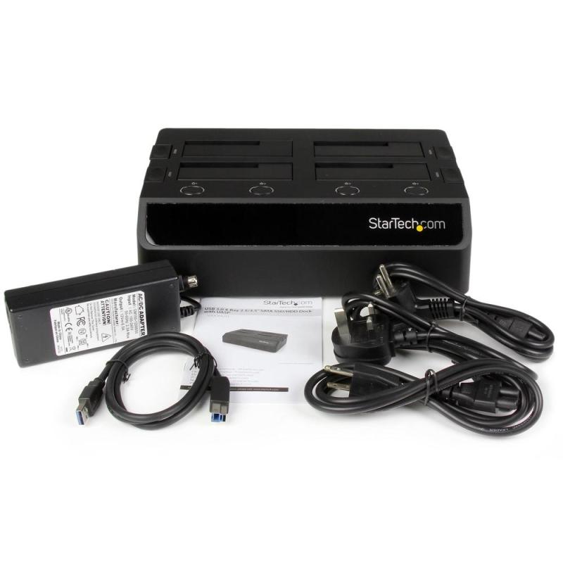 Docking station para disco duro sata3 startech 4 en 1