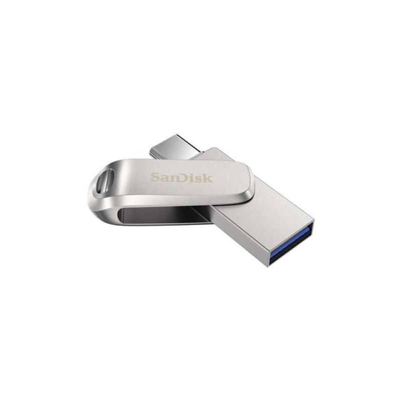 Memoria usb 3.1 usb tpo c sandisk 256gb ultra dual drive luxe 150mb - s