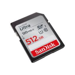 Tarjeta de memoria secure digital sdxc sandisk ultra - 512gb - clase 10 - sdxc - 150mb - s